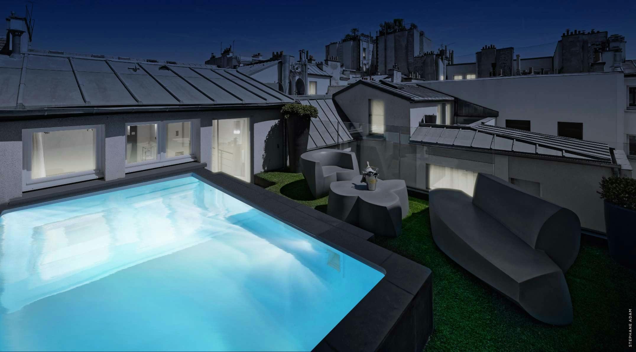 1K Hotel Paris - Pool Suite
