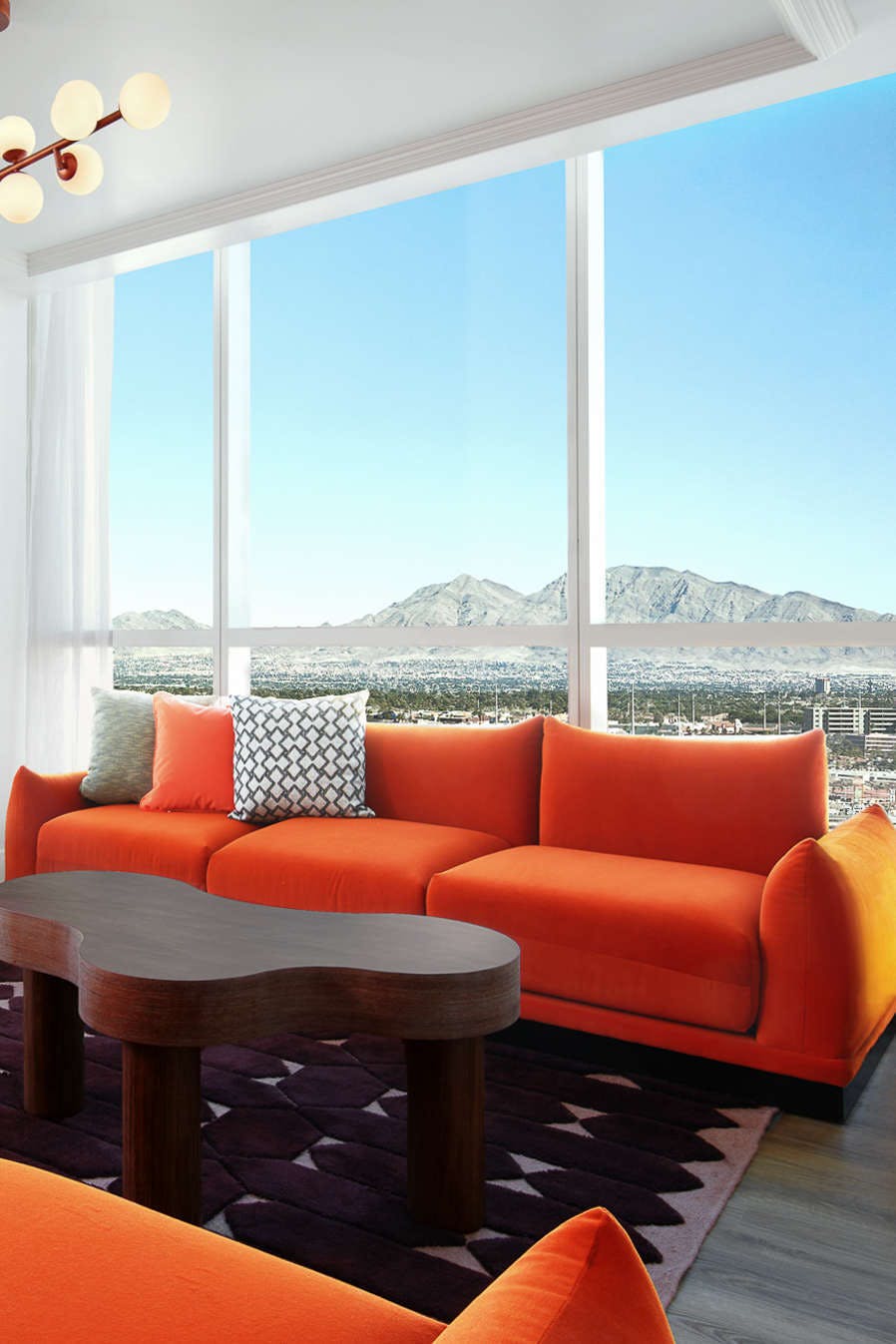 Hotel Virgin Hotels Las Vegas, Curio Collection by Hilton - Ruby King Chamber Suite photo 4