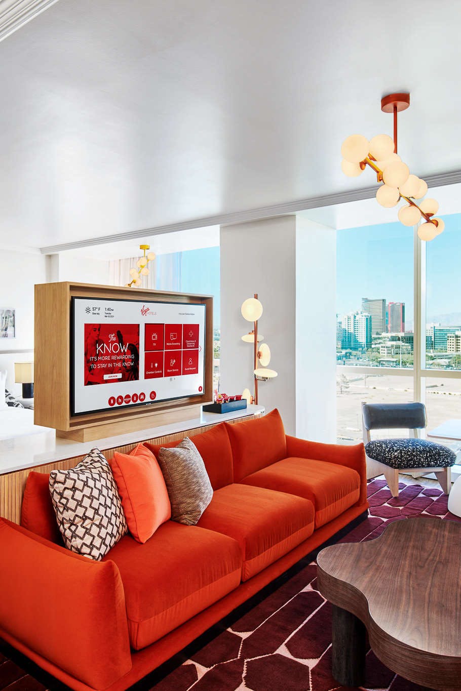 Hotel Virgin Hotels Las Vegas, Curio Collection by Hilton - Ruby King Chamber Suite photo 3