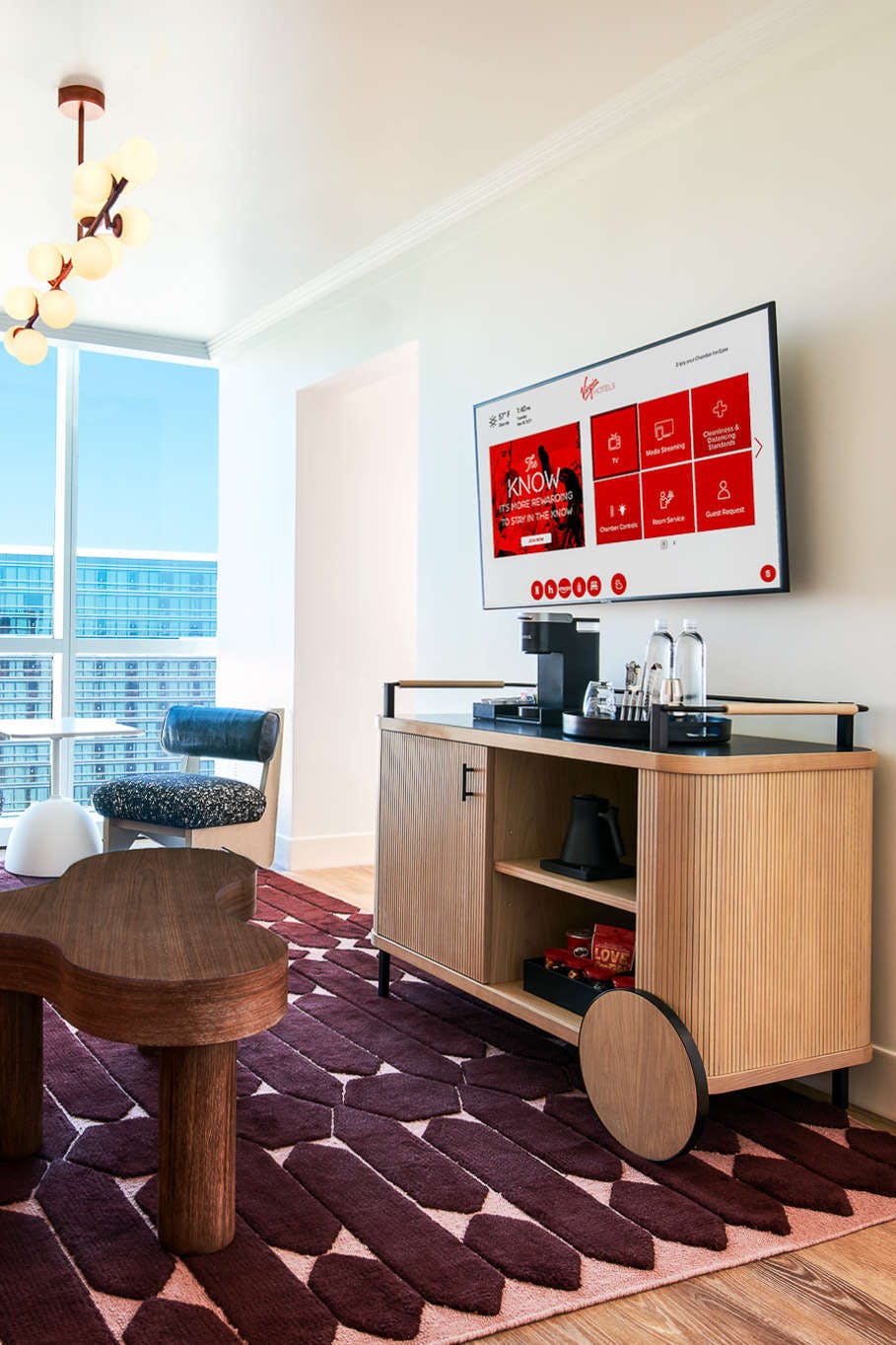 Hotel Virgin Hotels Las Vegas, Curio Collection by Hilton - Ruby King Chamber Suite photo 2