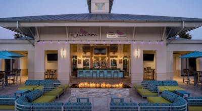 TownePlace Suites Orlando at Flamingo Crossings West Entrance