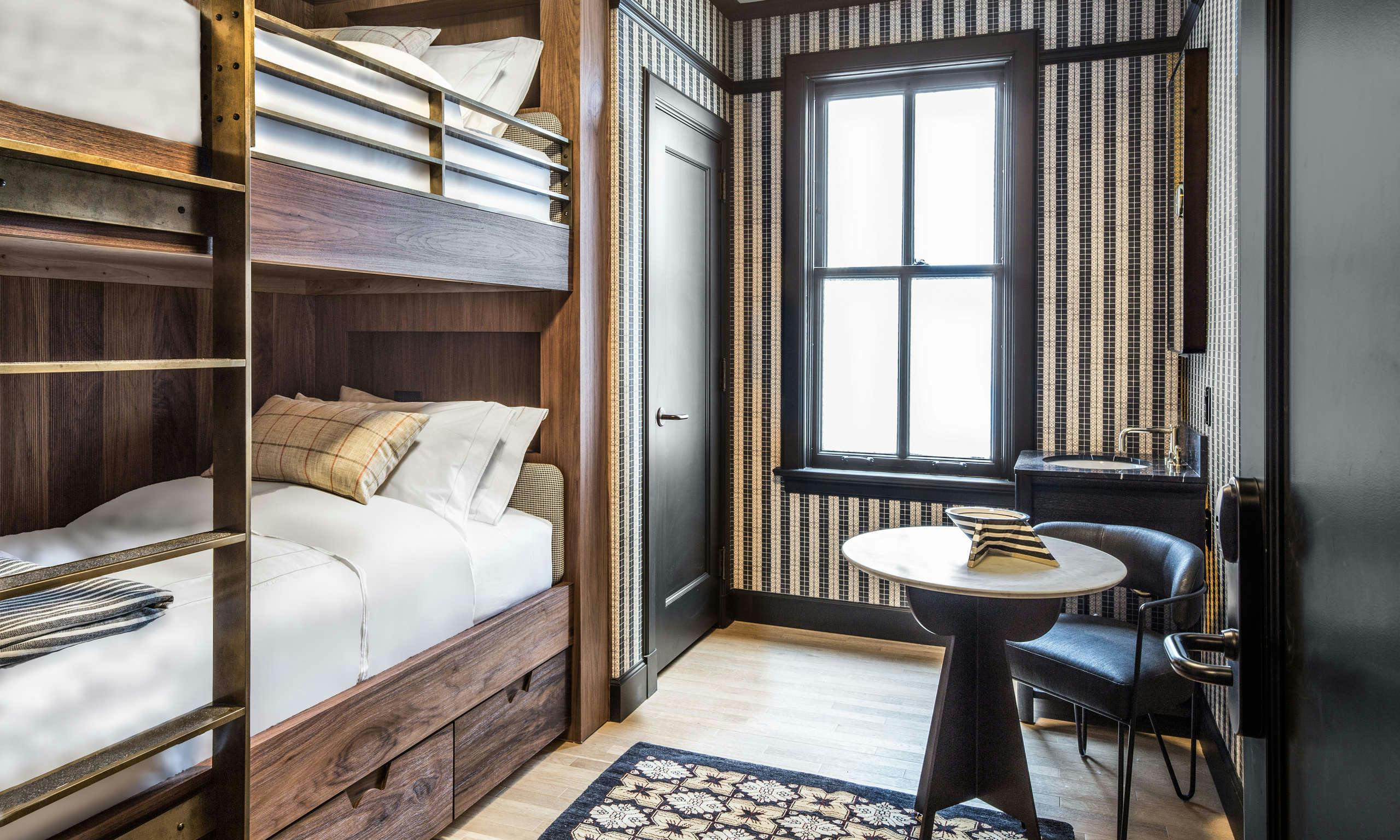 San Francisco Proper Hotel Bunk Bed Room, San Francisco HotelTonight